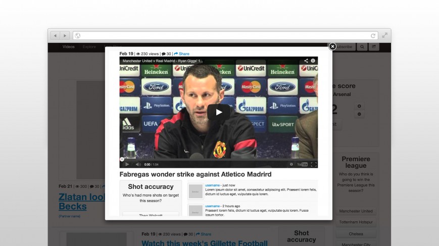 Video overlay