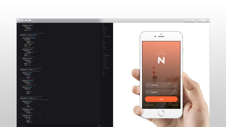 UX Prototyping with Framer Studio
